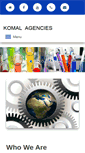Mobile Screenshot of komalcorp.com